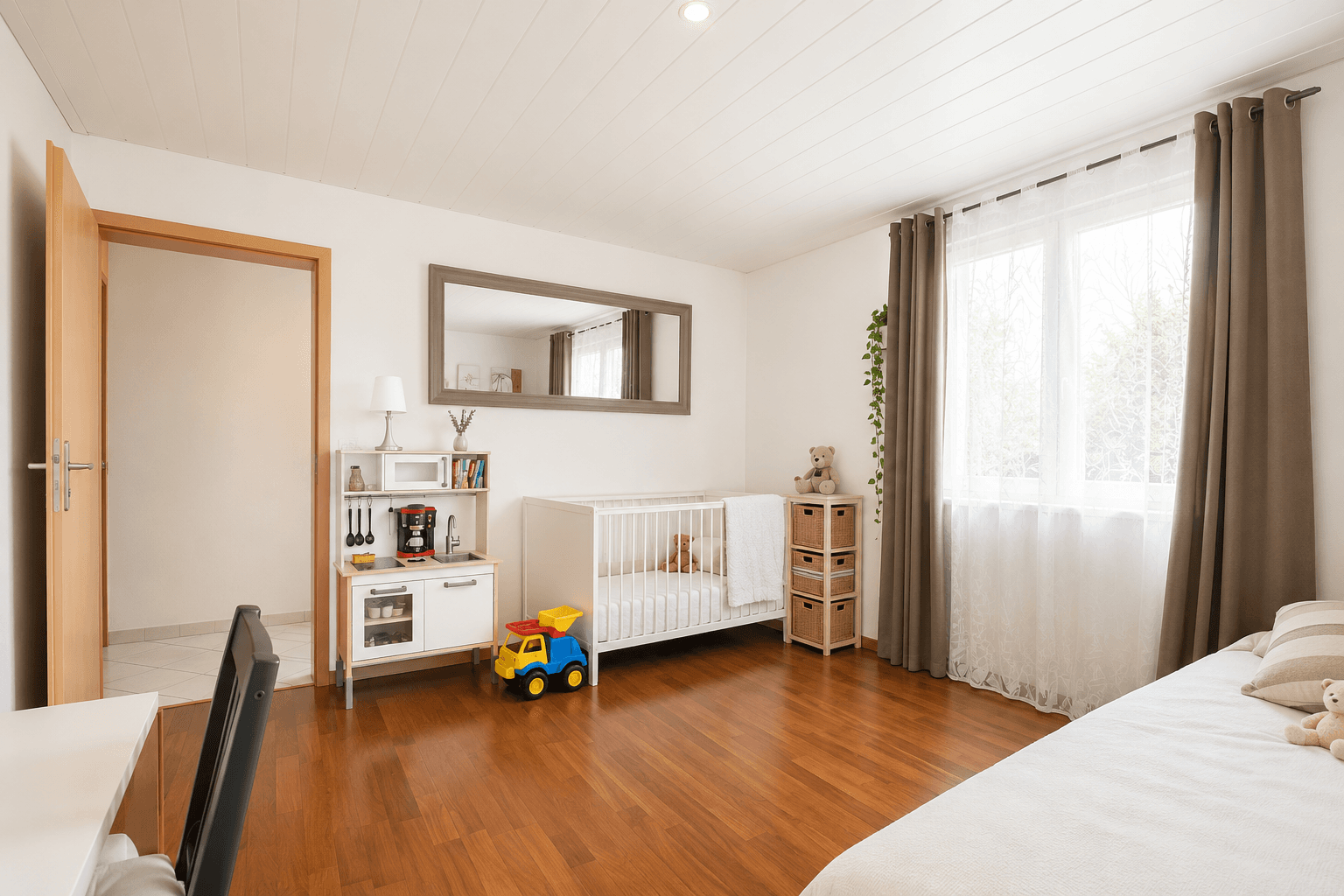 2e chambre au rez