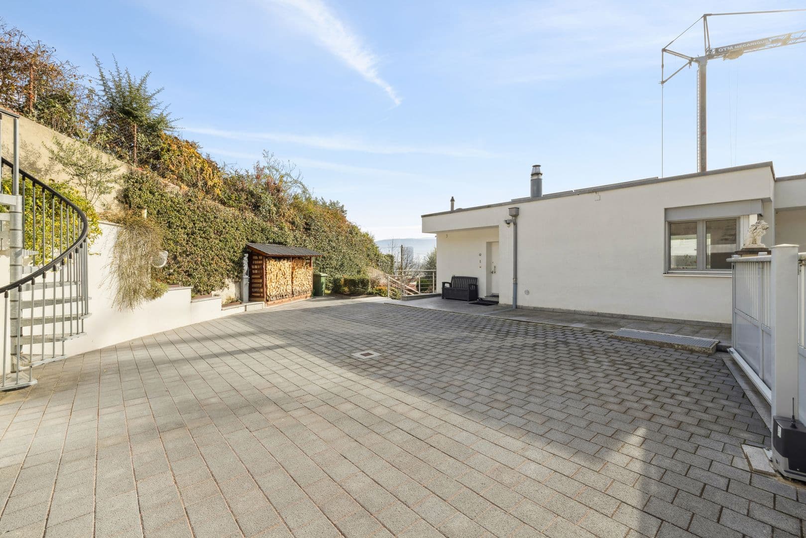 Großer privater Hof