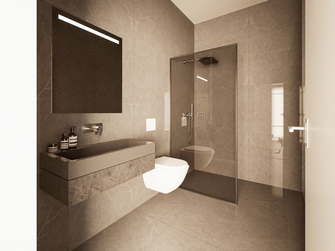 Salle de douche