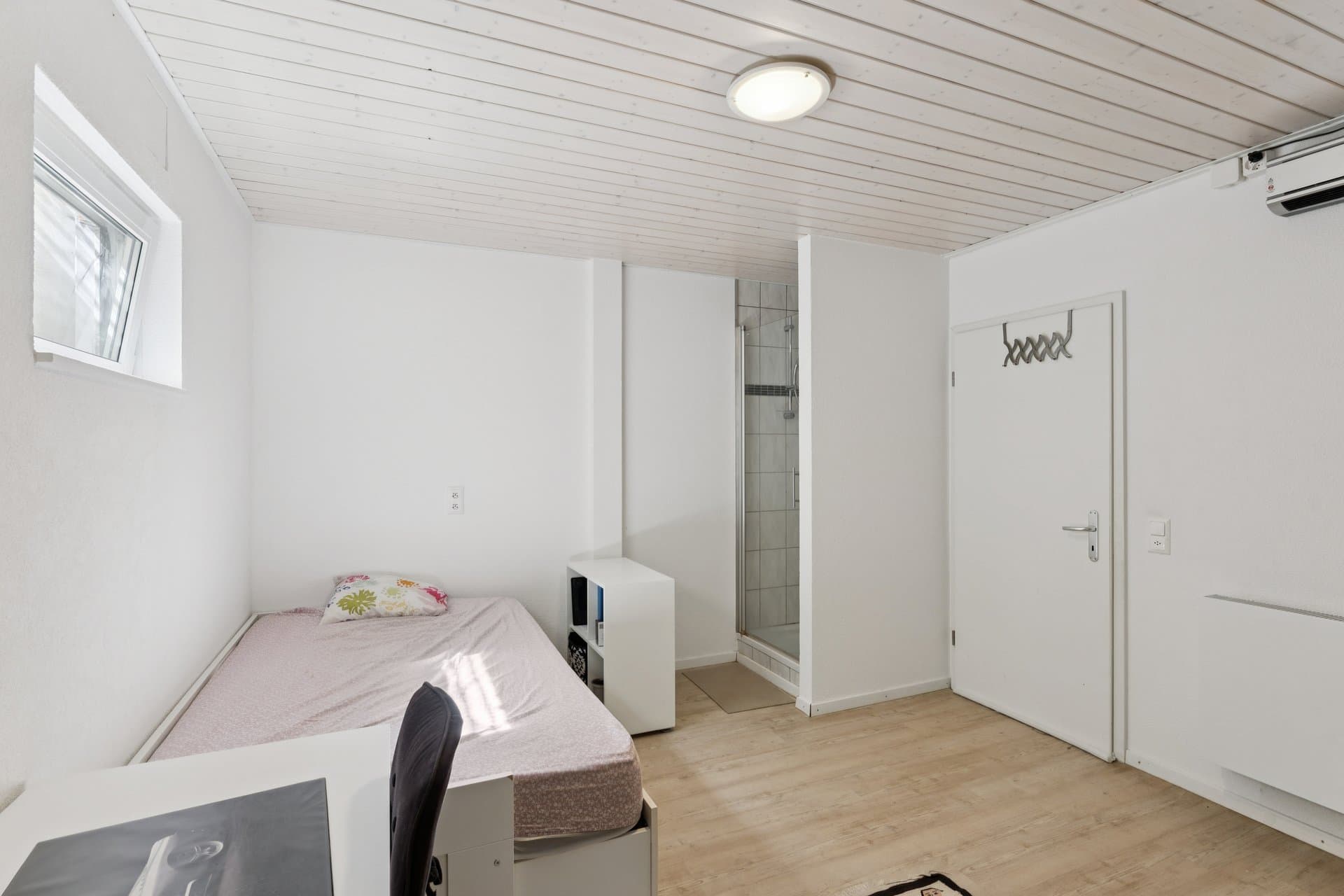 Pièce supplémentaire au sous-sol avec douche
