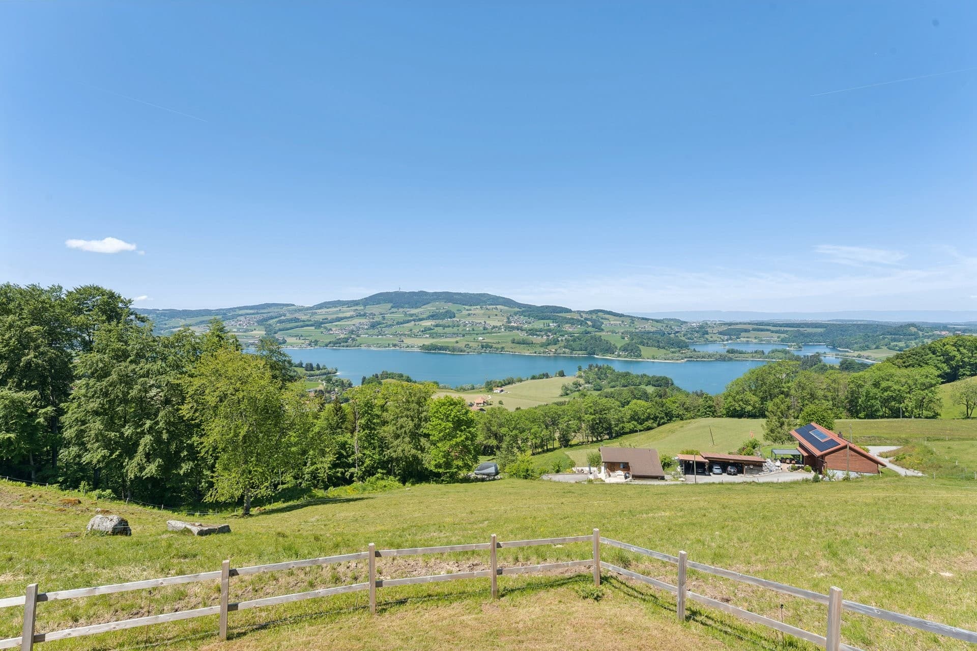 Vue panoramique et dégagée