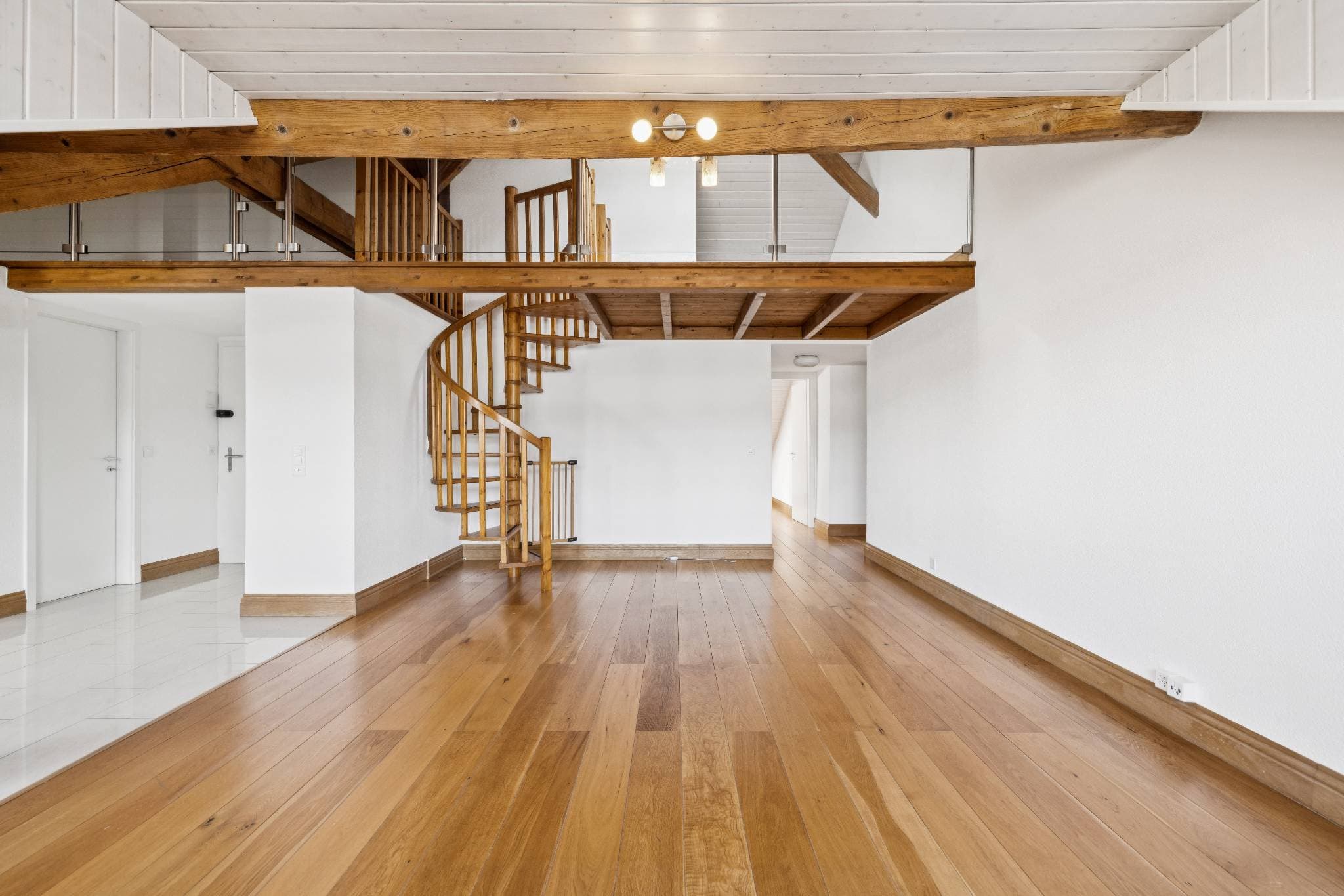 Séjour avec sa mezzanine